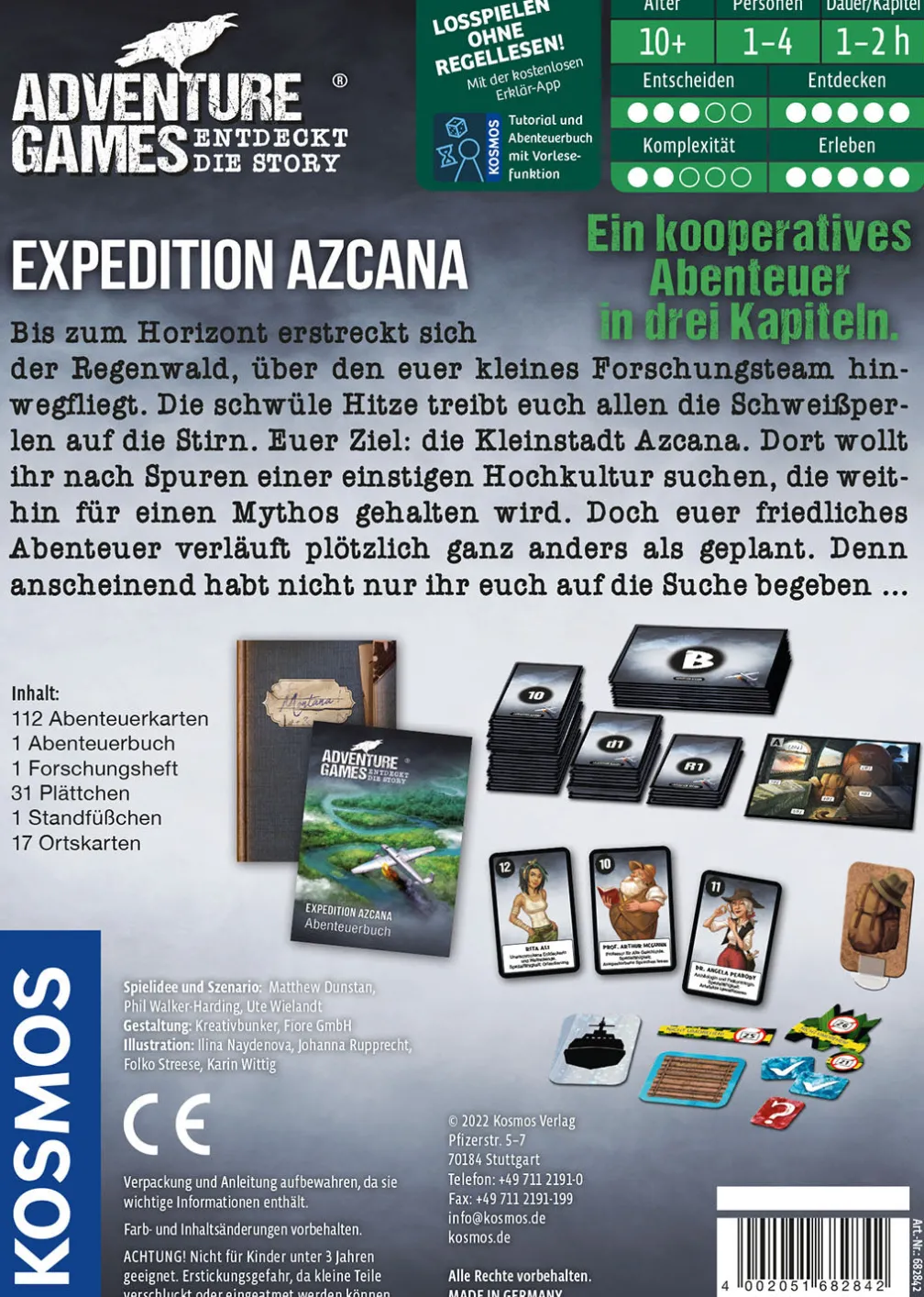 Adventure Games - Expedition Azcana