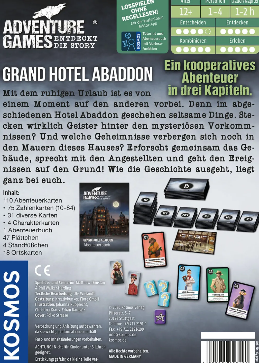 Adventure Games - Grand Hotel Abaddon