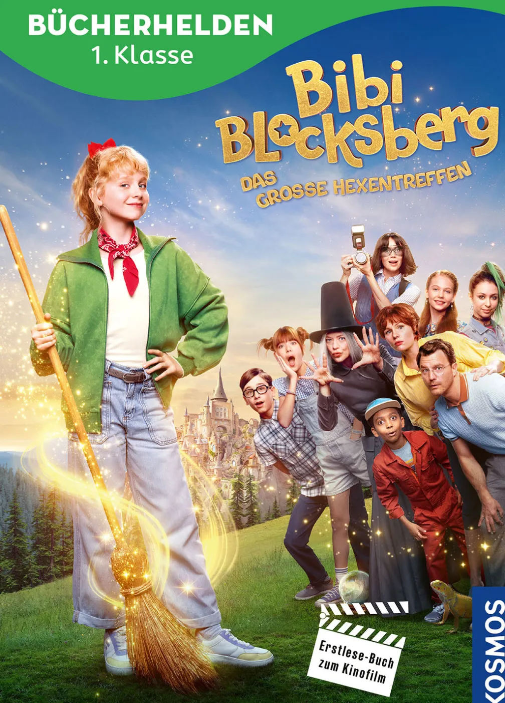 Bibi Blocksberg Bücherhelden 1. Klasse, Erstlese-Buch zum Kinofilm, Das große Hexentreffen