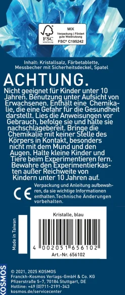 Blaue Kristalle
