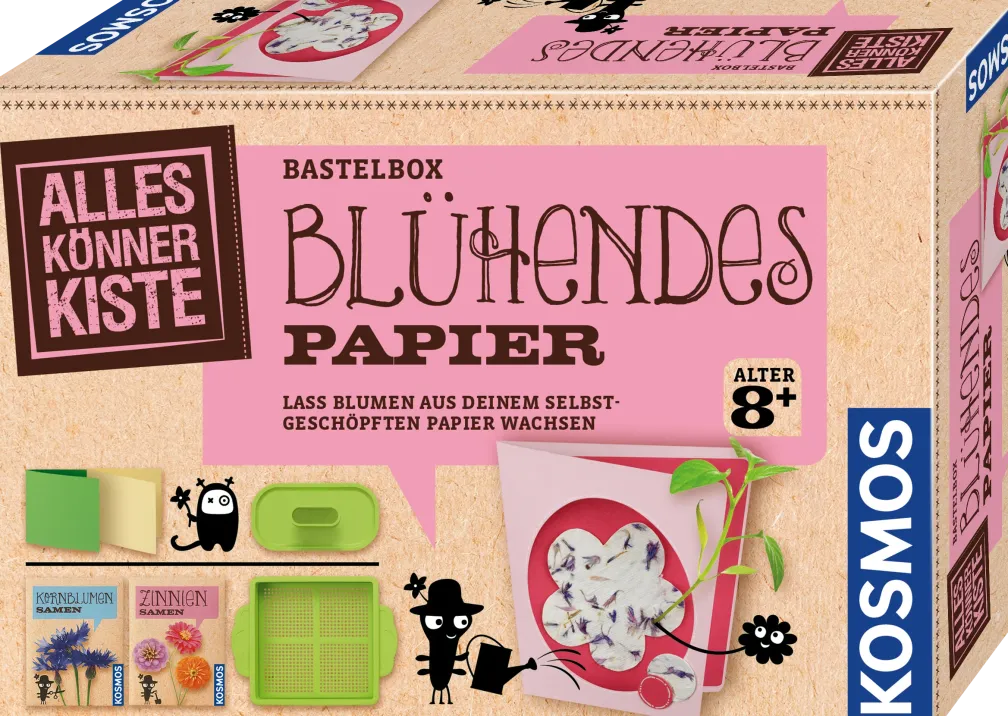 Blühendes Papier