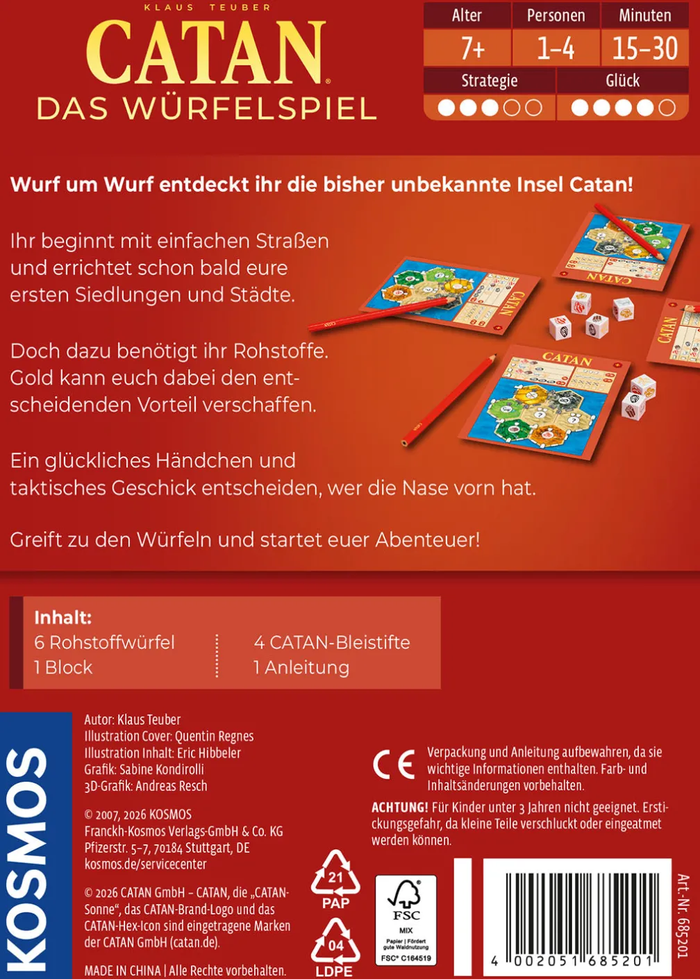 CATAN - Das Würfelspiel