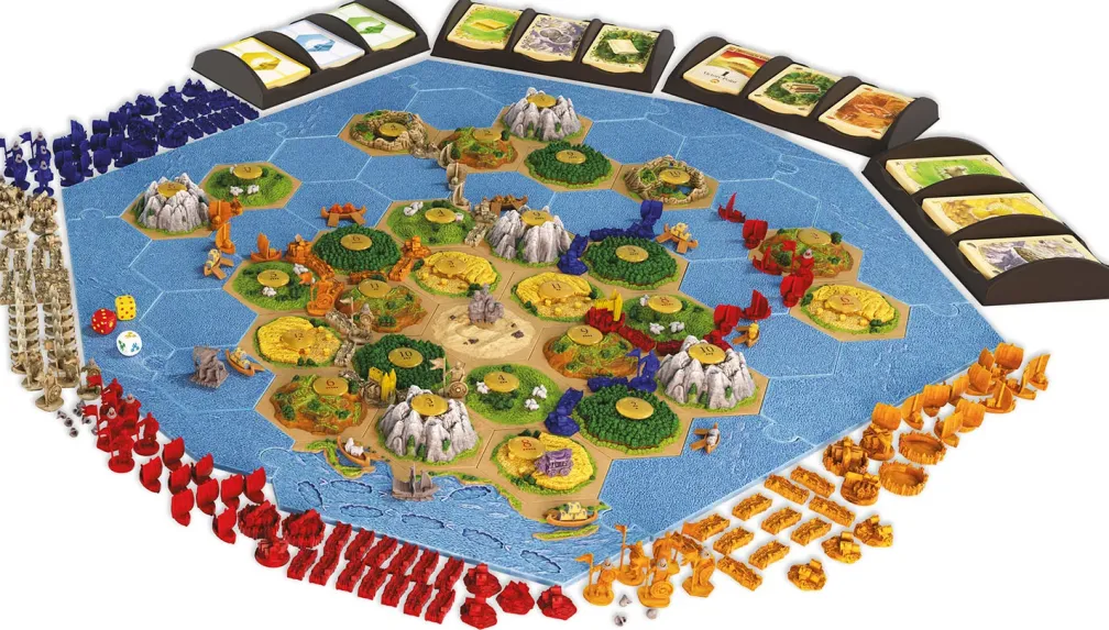 CATAN - 3D Erweiterung - Seefahrer + Städte & Ritter