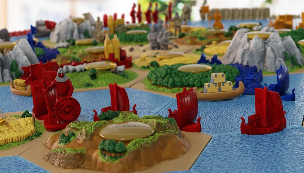 CATAN - 3D Erweiterung - Seefahrer + Städte & Ritter