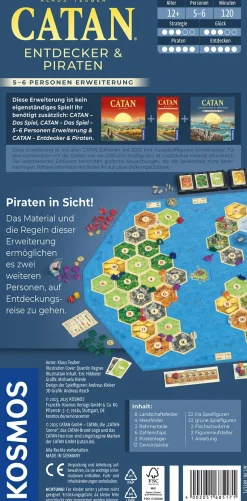 CATAN - Entdecker & Piraten - 5-6 Personen Erweiterung