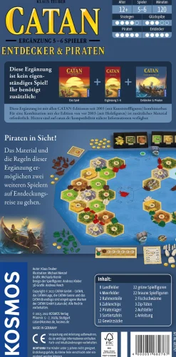 CATAN - Ergänzung 5-6 Spieler - Entdecker & Piraten