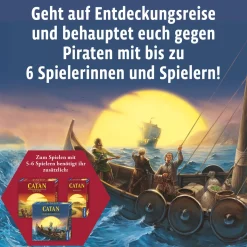 CATAN - Ergänzung 5-6 Spieler - Entdecker & Piraten