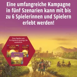 CATAN - Ergänzung 5-6 Spieler - Händler & Barbaren