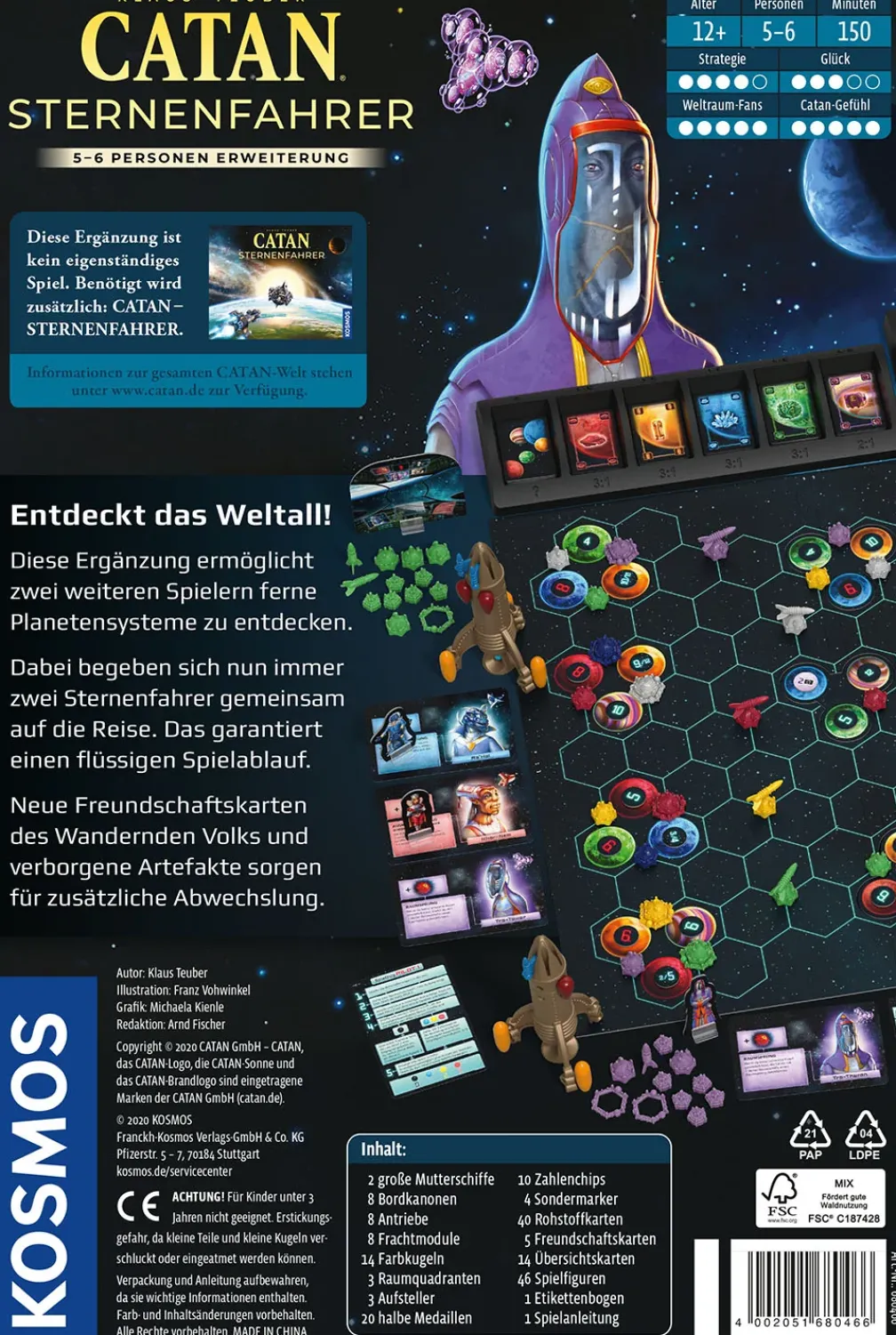 CATAN - Ergänzung 5-6 Spieler - Sternenfahrer