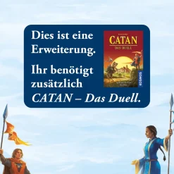Catan - Erweiterung für das Duell - Finstere & Goldene Zeiten