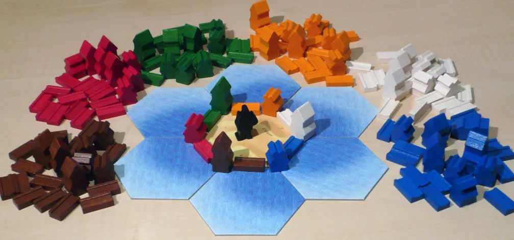 CATAN - Figuren Viking-Edition - Das Spiel, bis 6 Spieler