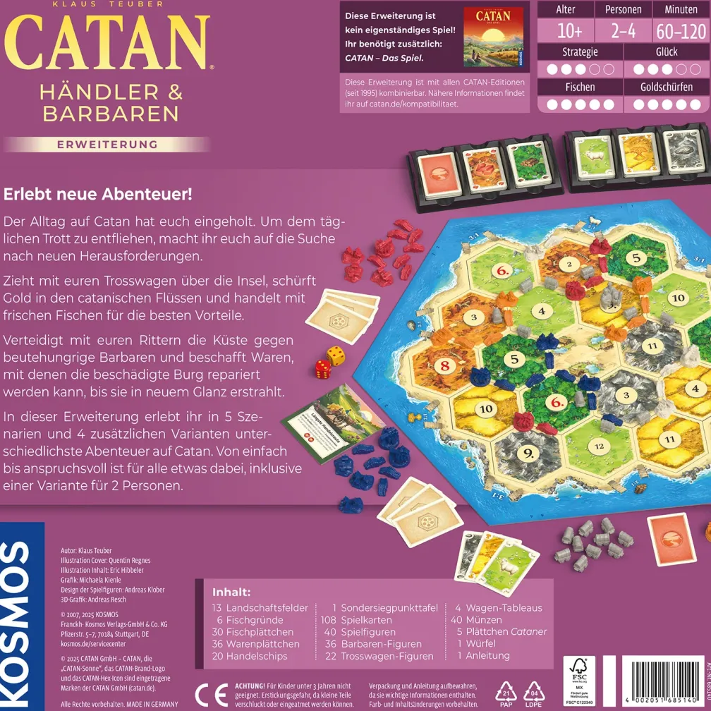 CATAN - Händler & Barbaren - Erweiterung