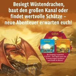 CATAN - Szenarien für Erweiterungen - Schätze, Drachen & Entdecker