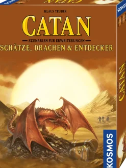 CATAN - Szenarien für Erweiterungen - Schätze, Drachen & Entdecker