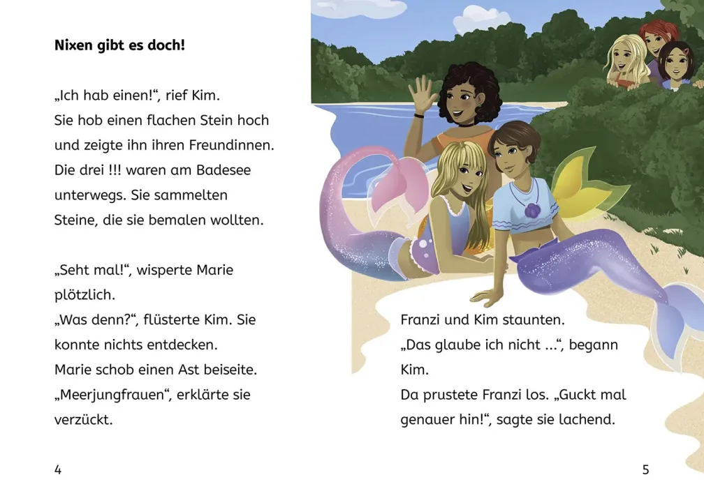 Die drei !!!, Bücherhelden 2. Klasse, Das Rätsel der Meerjungfrau