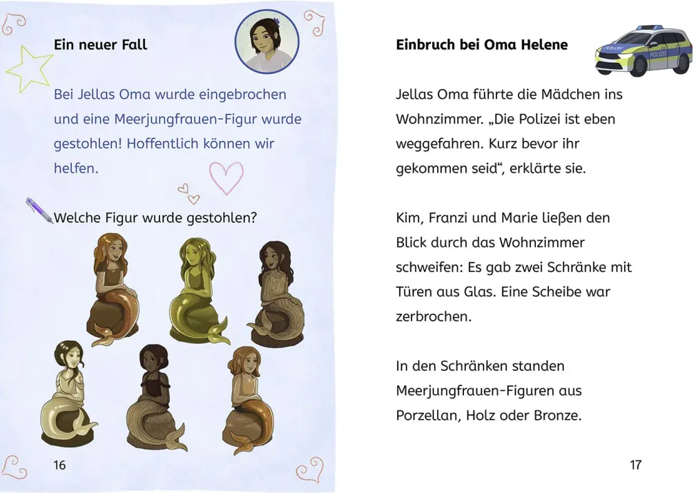Die drei !!!, Bücherhelden 2. Klasse, Das Rätsel der Meerjungfrau