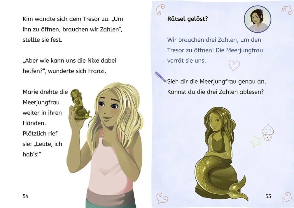 Die drei !!!, Bücherhelden 2. Klasse, Das Rätsel der Meerjungfrau