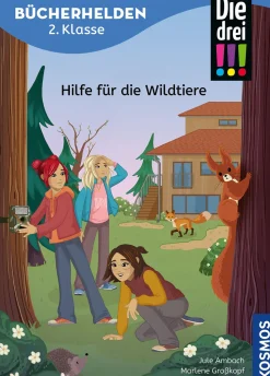 Die drei !!!, Bücherhelden 2. Klasse, Hilfe für die Wildtiere