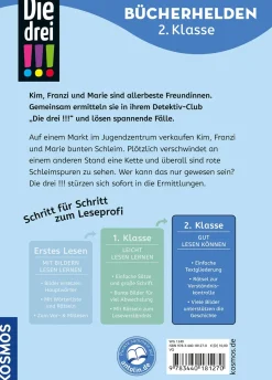 Die drei !!!, Bücherhelden 2. Klasse, Schleim-Alarm!