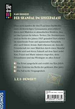 Die drei !!!, Der Skandal im Spreepalast