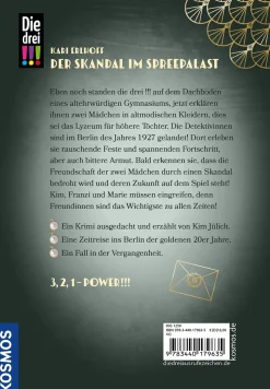 Die drei !!!, Der Skandal im Spreepalast