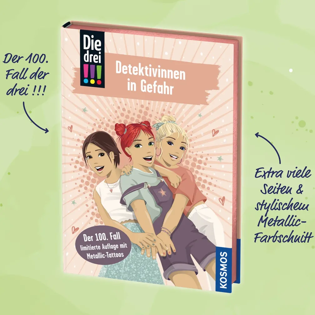 Die drei !!!, 100, Detektivinnen in Gefahr