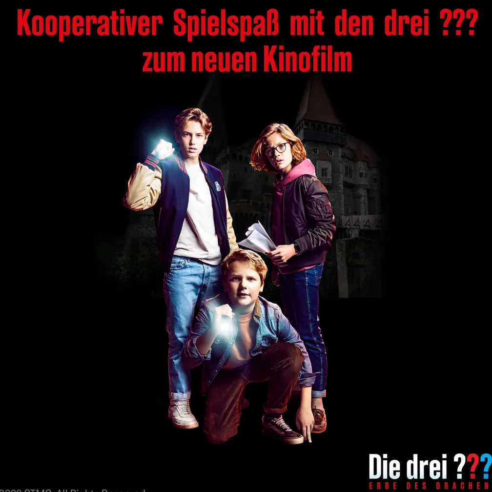 Die drei ??? Erbe des Drachen Spiel zum Film