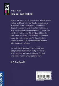 Die drei !!!, 118, Falle auf dem Festival