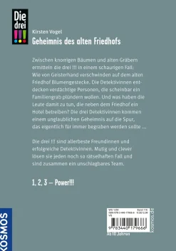 Die drei !!!,116, Geheimnis des alten Friedhofs