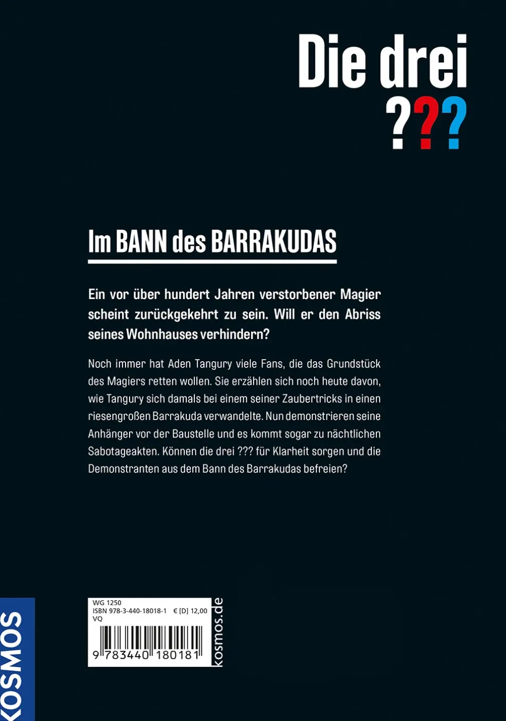 Die drei ??? Im Bann des Barrakudas
