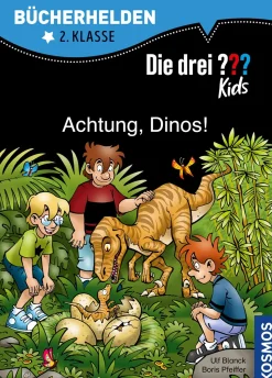 Die drei ??? Kids, Bücherhelden, Achtung, Dinos!