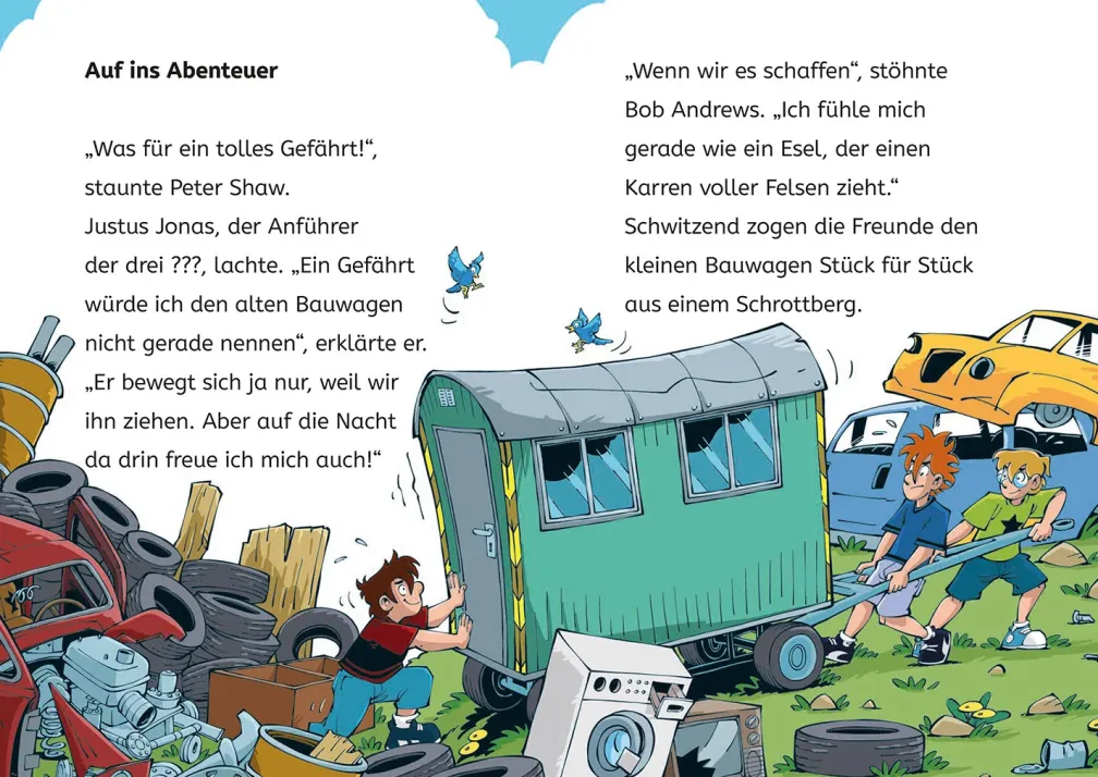 Die drei ??? Kids, Bücherhelden 2. Klasse, Tatort Baustelle