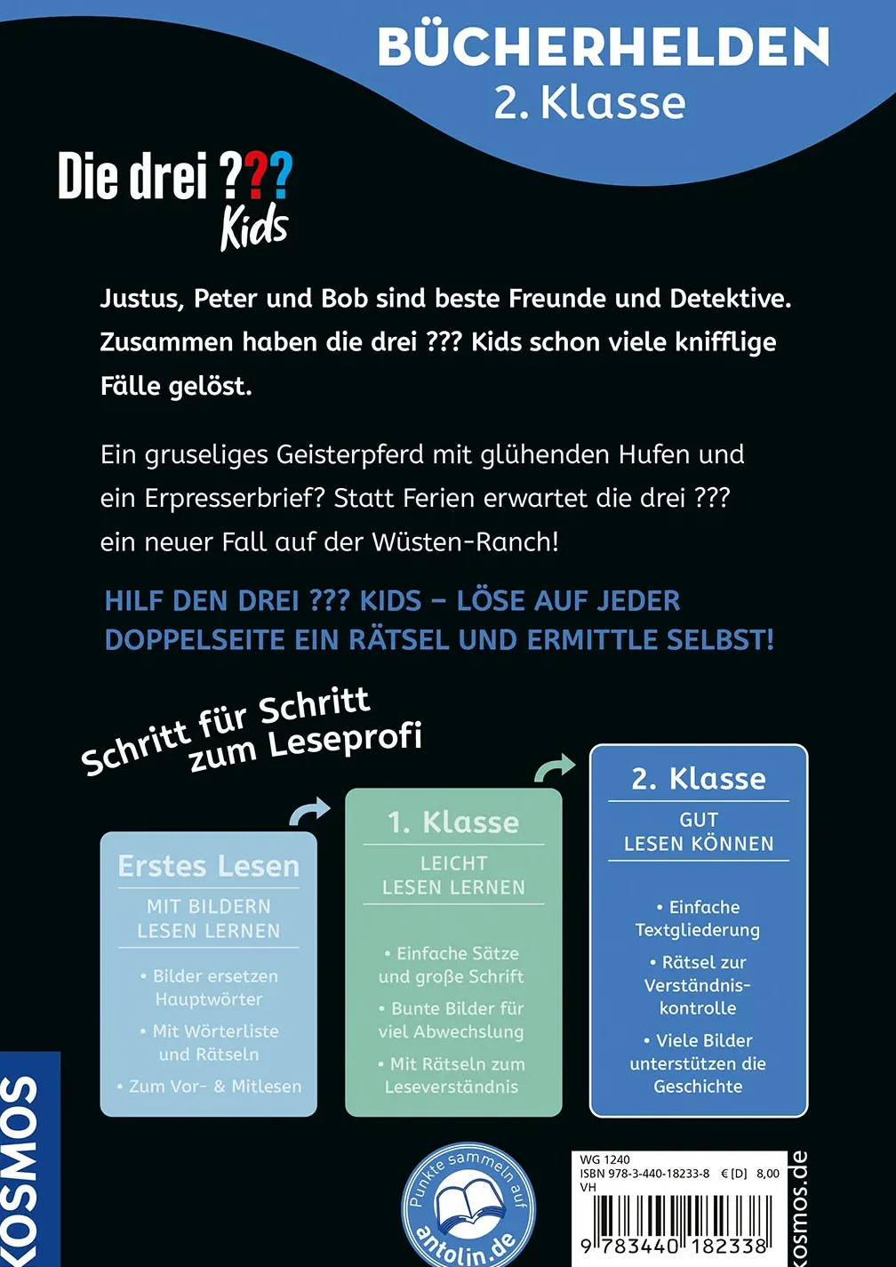 Die drei ??? Kids, Bücherhelden 2. Klasse, Spuk in der Wüste
