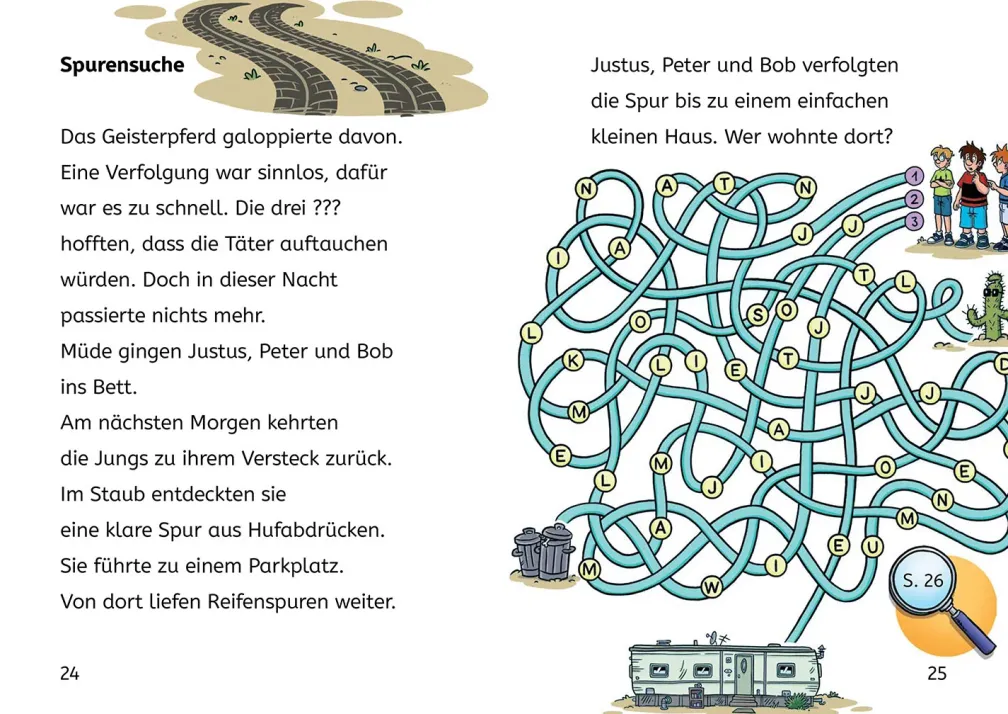 Die drei ??? Kids, Bücherhelden 2. Klasse, Spuk in der Wüste