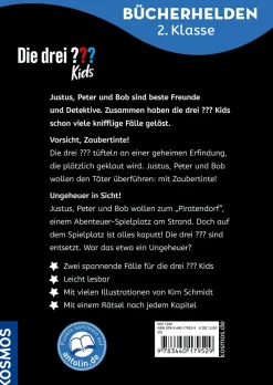 Die drei ??? Kids, Bücherhelden 2. Klasse, Doppelband 1, Zaubertrick und Monsterschreck