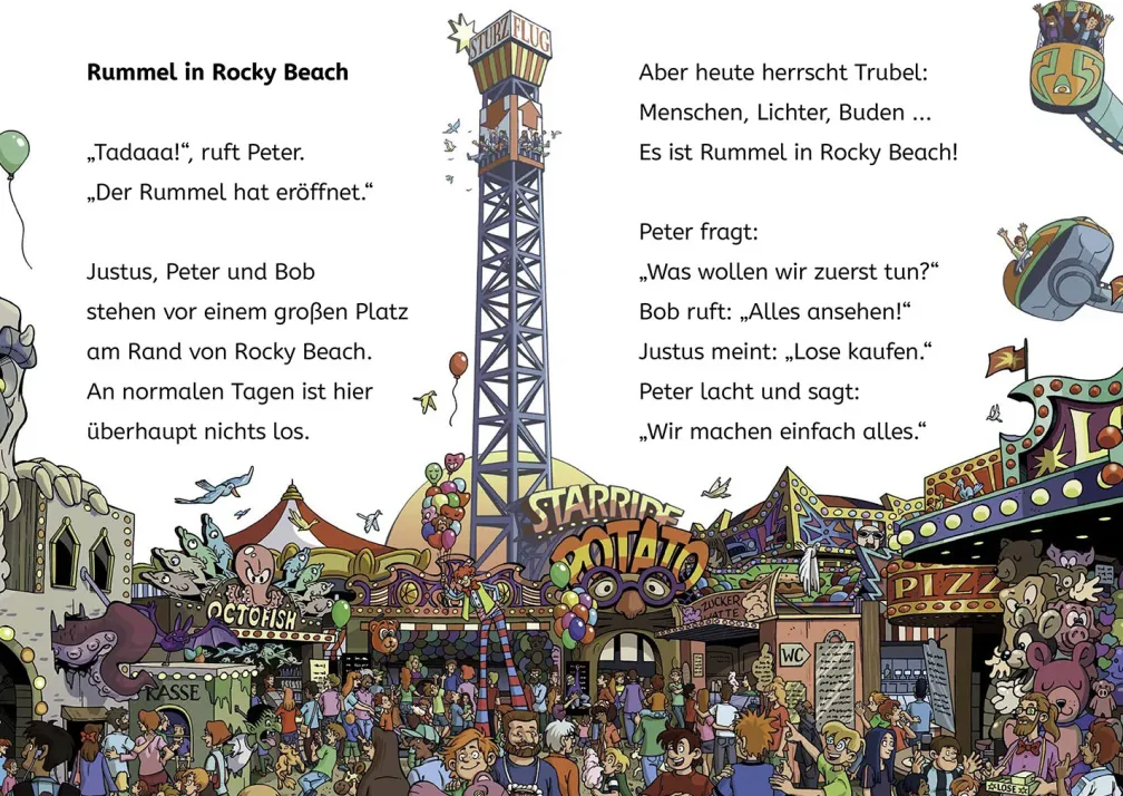 Die drei ??? Kids, Bücherhelden 1. Klasse, Vorsicht, Zombies!
