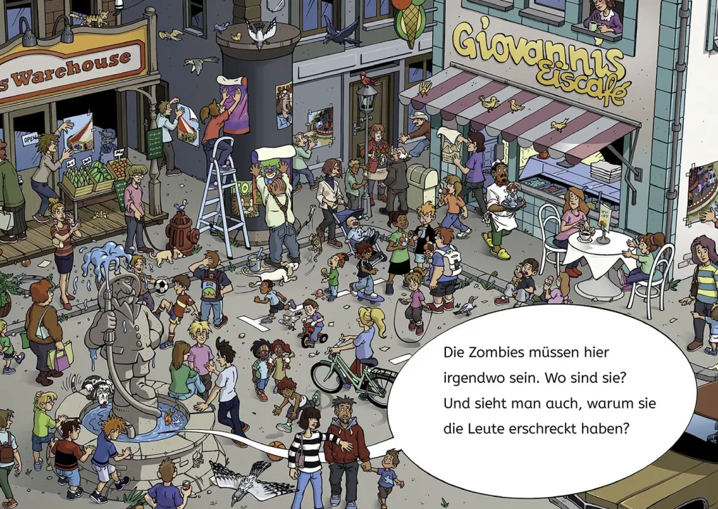 Die drei ??? Kids, Bücherhelden 1. Klasse, Vorsicht, Zombies!