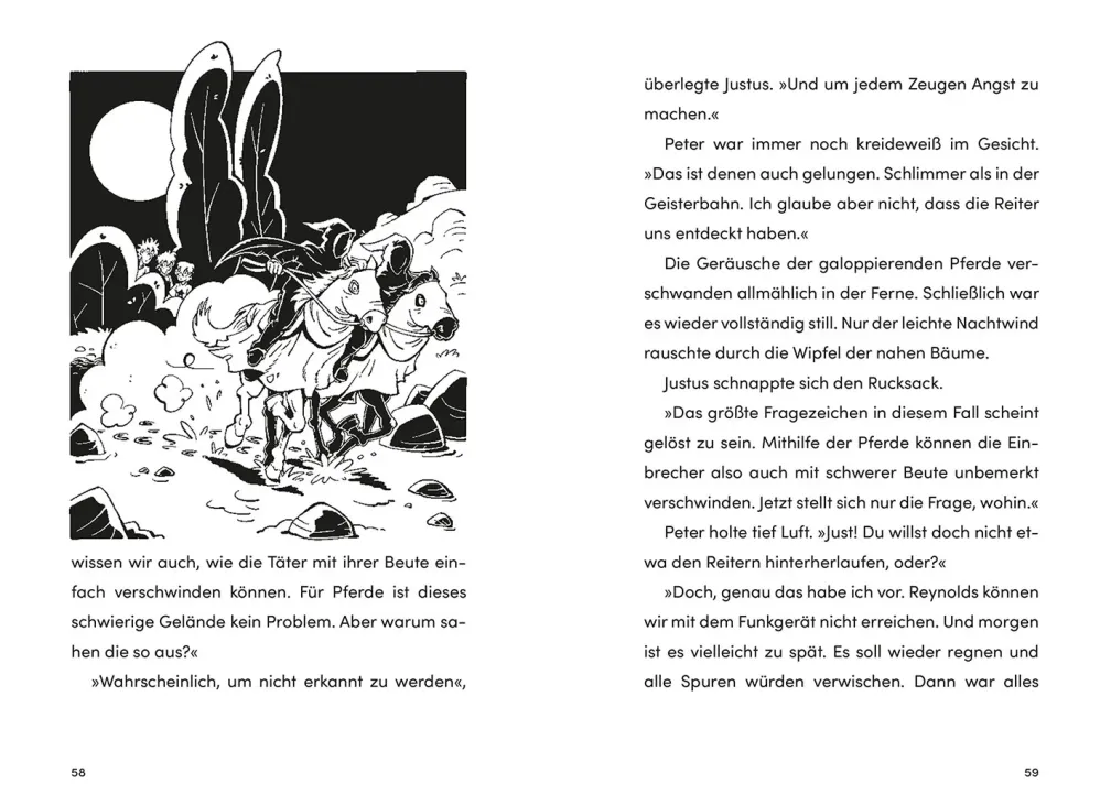 Die drei ??? Kids, 98, Die Geisterpferde