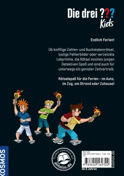 Die drei ??? Kids Ferienrätselbuch