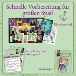 Die drei !!! Rätselparty