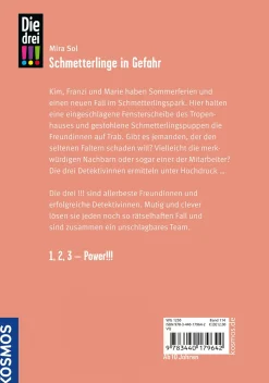 Die drei !!!, 114, Schmetterlinge in Gefahr