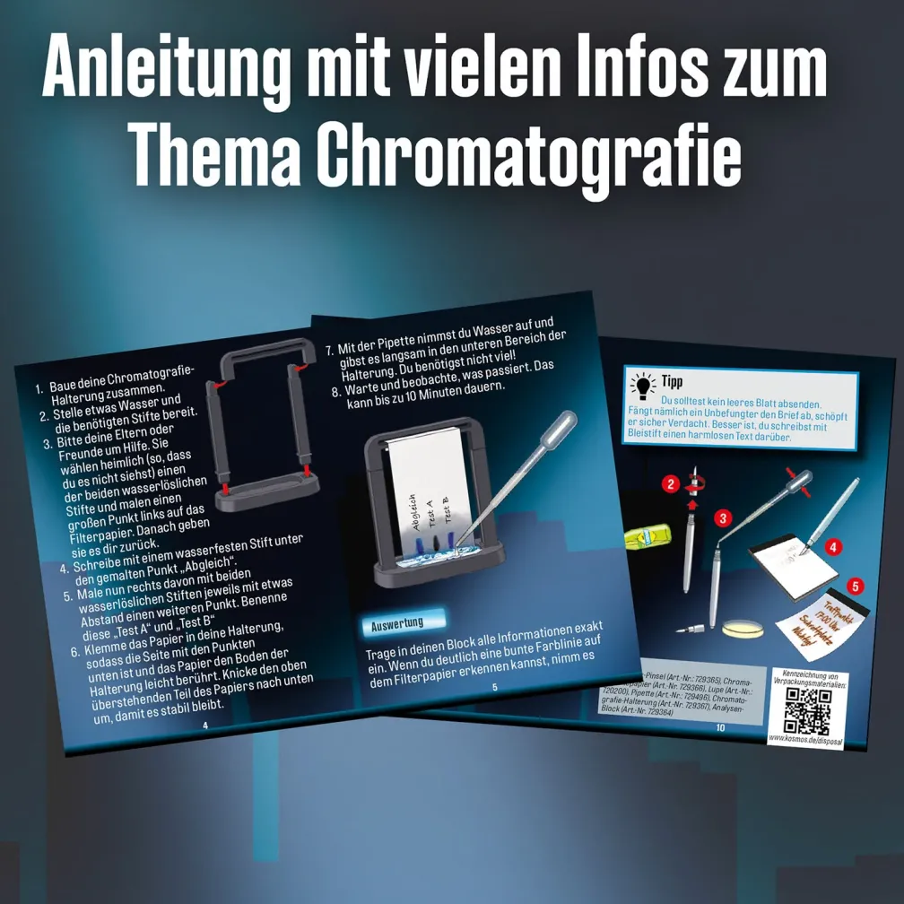 Die drei ??? Schrift-Labor