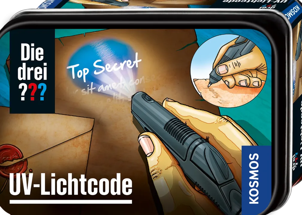 Die drei ??? UV-Lichtcode