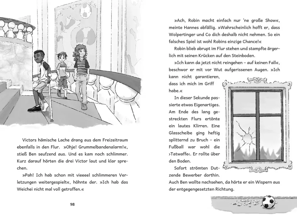Die Zauberkicker, 2, Ausgedribbelt!