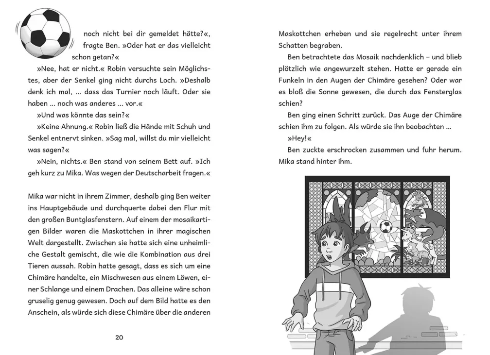 Die Zauberkicker, 8, Geistergegner