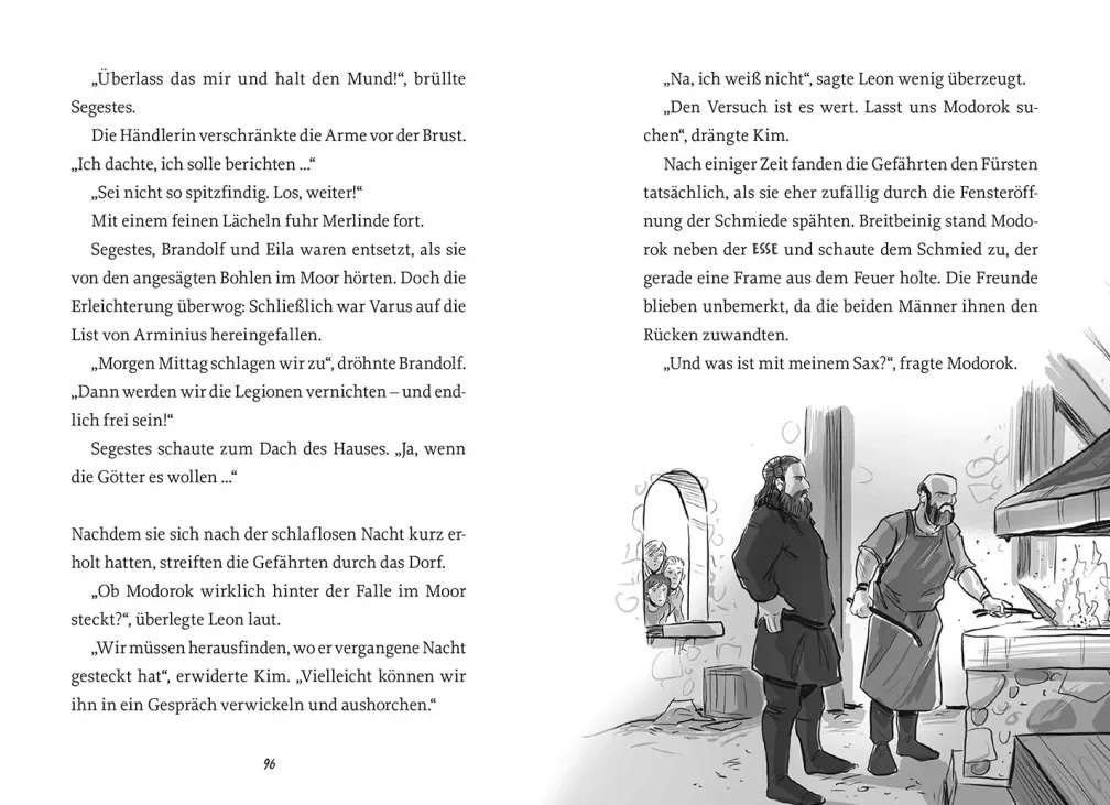 Die Zeitdetektive, 8, Der Hinterhalt für Varus