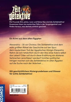 Die Zeitdetektive, 1, Kleopatra und der Biss der Kobra