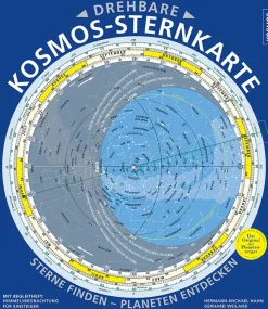 Drehbare Kosmos-Sternkarte