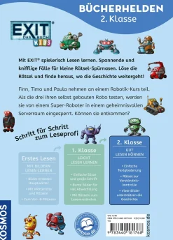 EXIT® - Das Buch, Bücherhelden 2. Klasse, Roboter-Alarm!