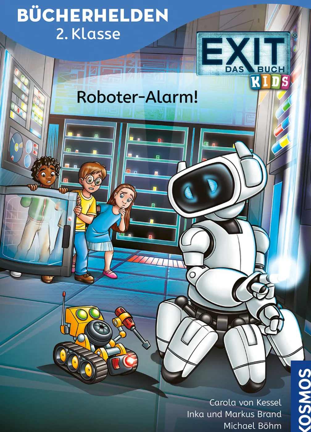 EXIT® - Das Buch, Bücherhelden 2. Klasse, Roboter-Alarm!